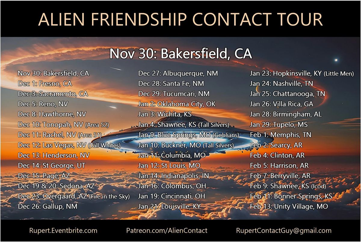 Alien Contact: Bakersfield