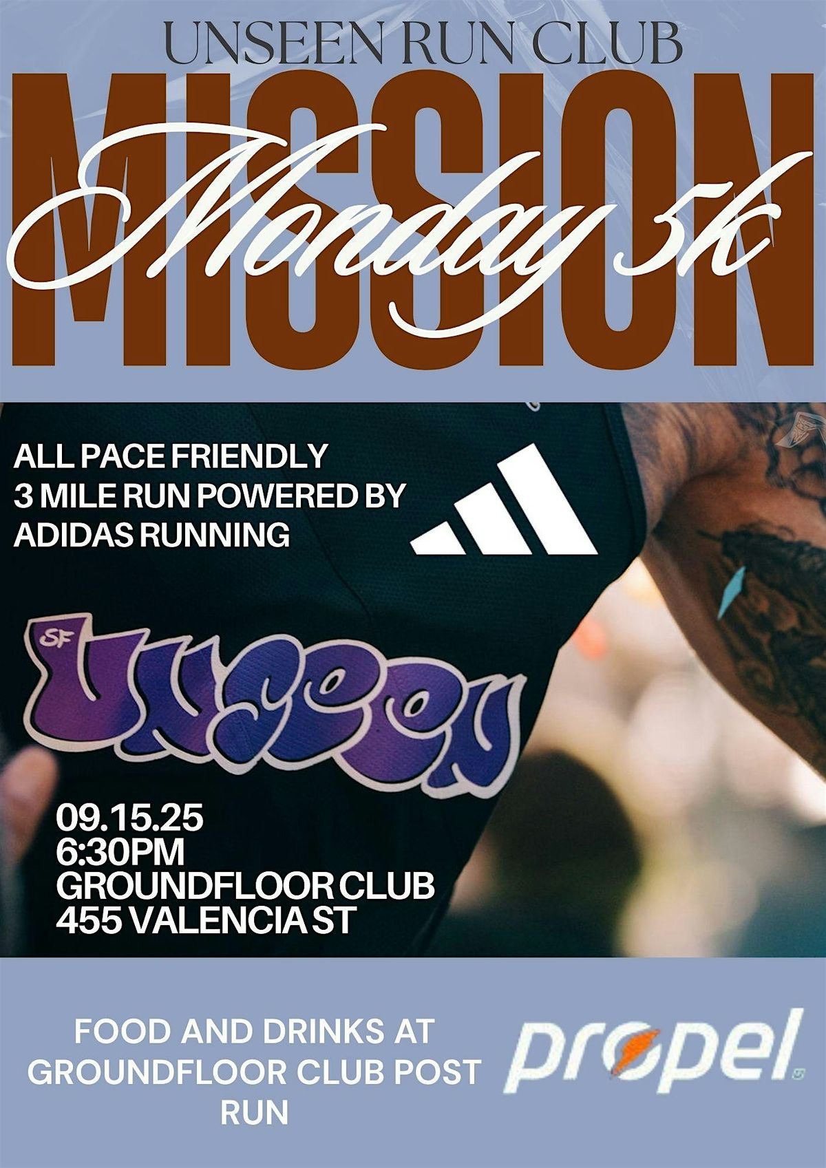 Mission Monday 5k Powered by Adidas