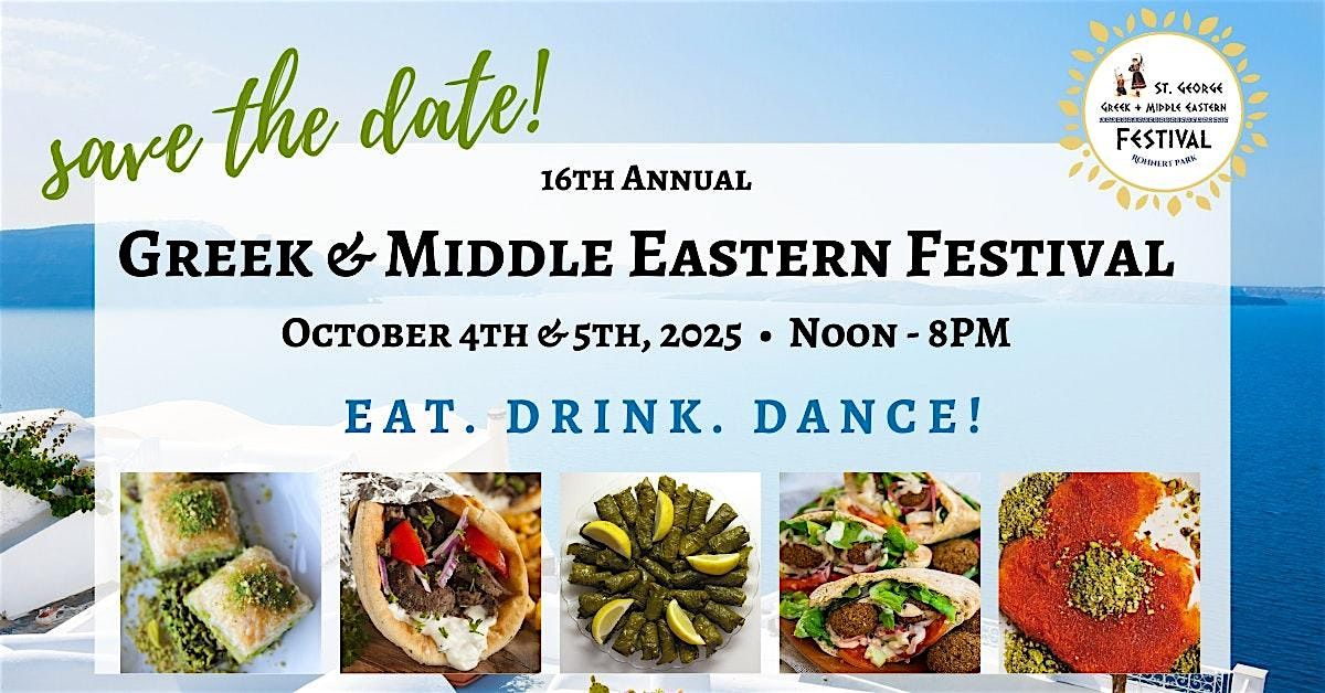 16th Annual Greek & Middle Eastern Festival - Rohnert Park
