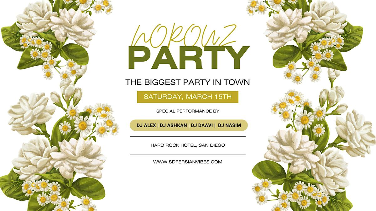 The Biggest Norouz Party in San Diego | Persian New Year Party 2025