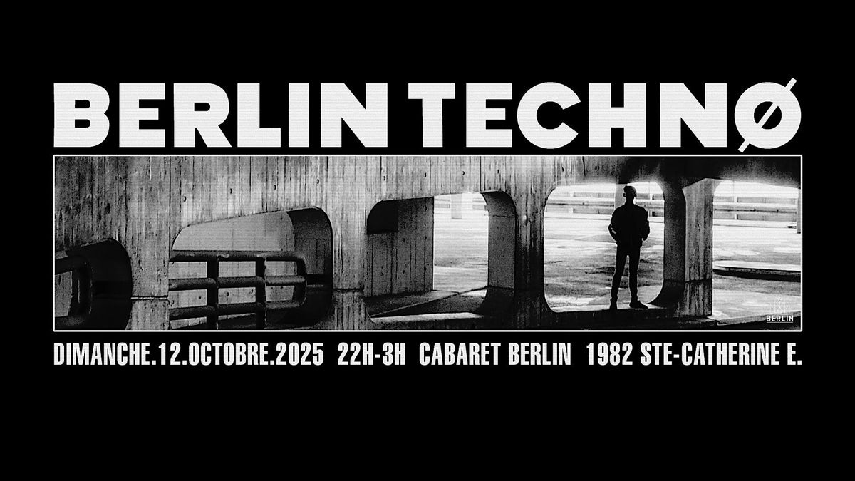 BERLIN TECHNO - THANKSGIVING DAY SUNDAY