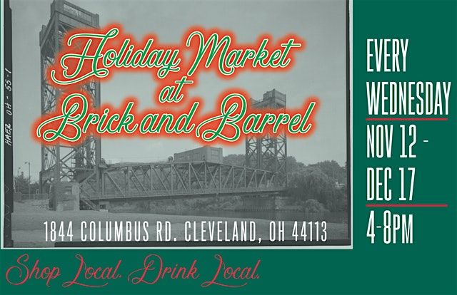 Brick & Barrel Brewing Beer Release Party and Holiday Market
