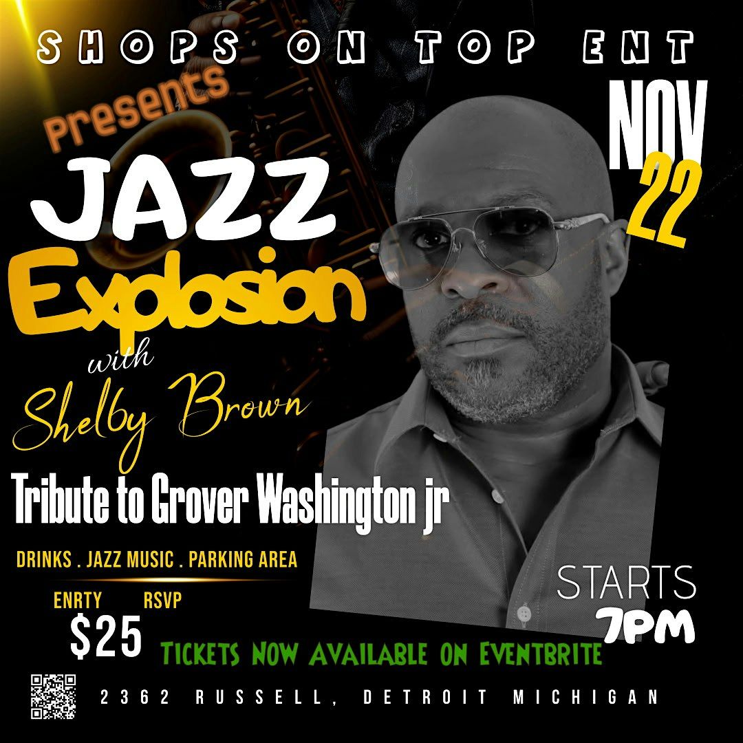 Jazz Explosion with Saxophonist Shelby Brown