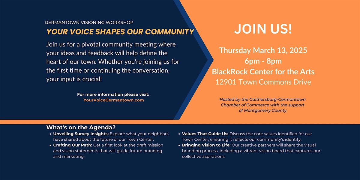 Germantown Town Center Visioning Workshop Part II