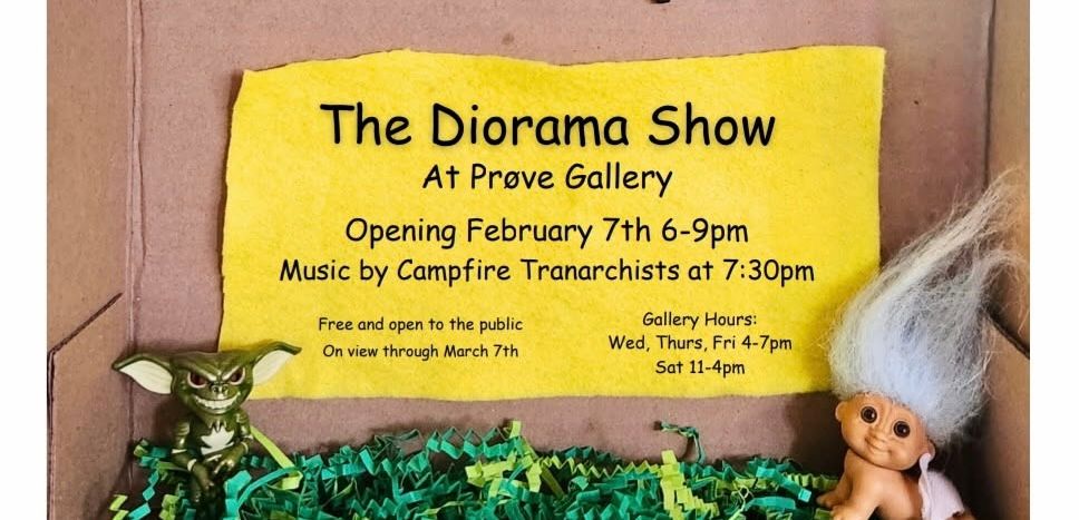 Dreams & Nightmares: the Diorama Show opening reception