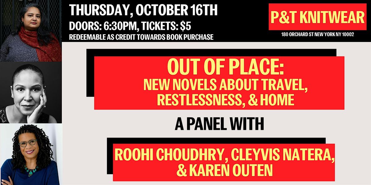 Out of Place: New Novels about Travel, Restlessness, and Home
