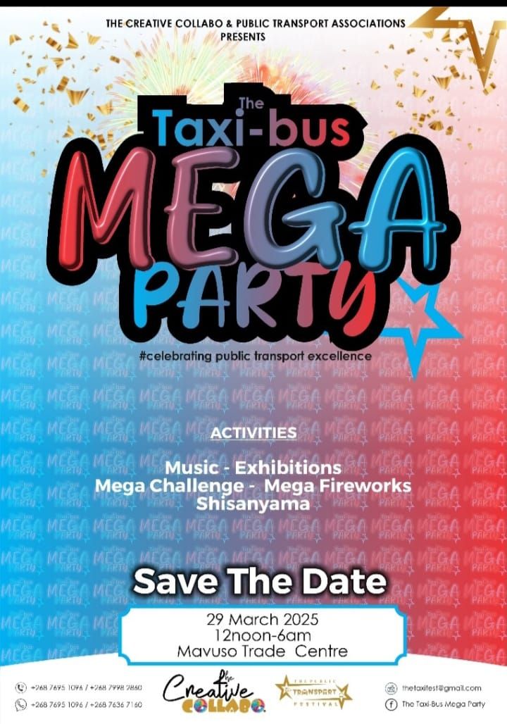 Taxi-bus Mega Party