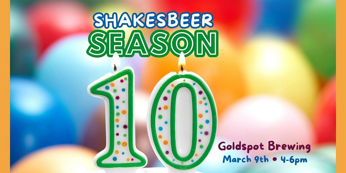 Shakesbeer Season 10 Announcement Party