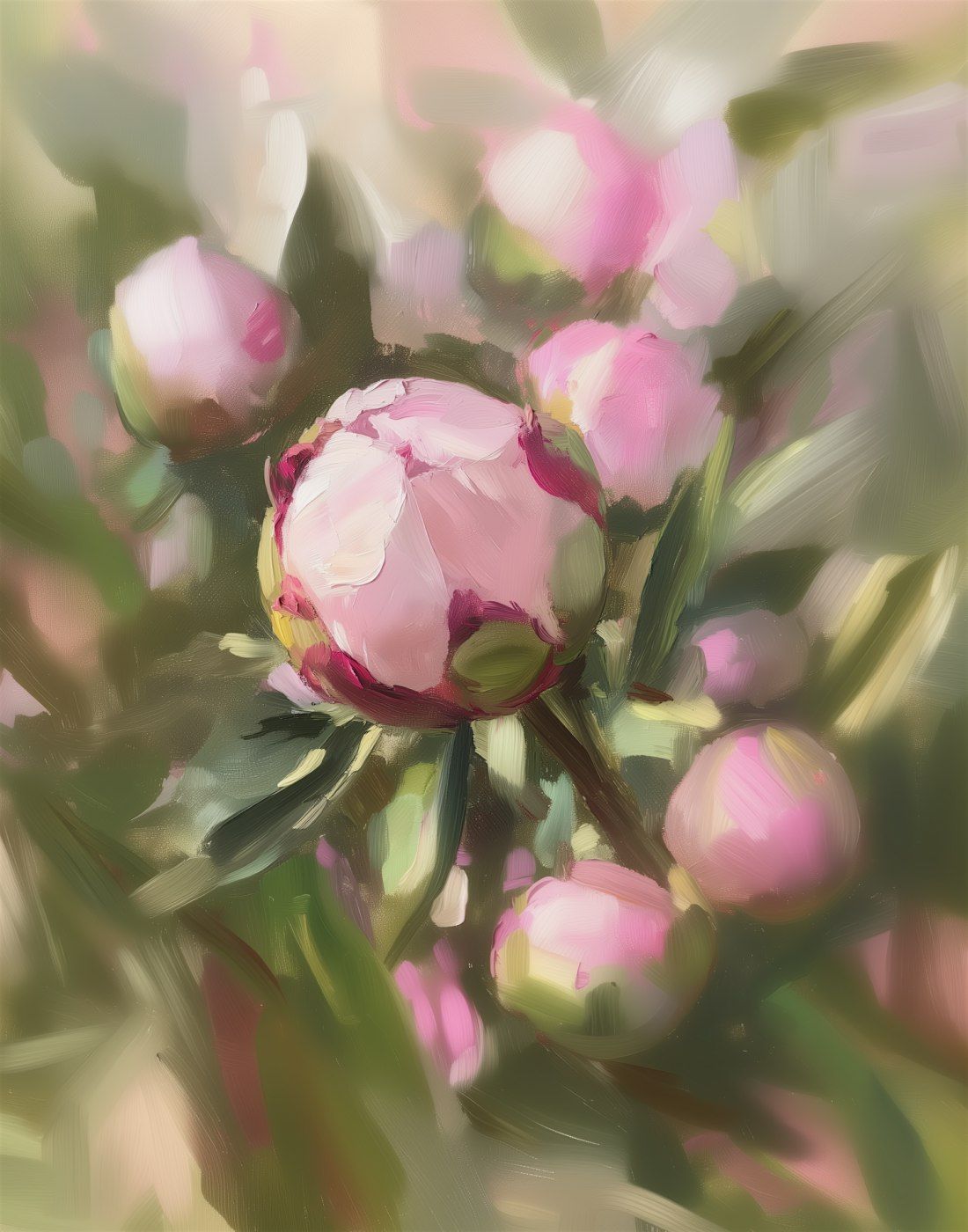 Paint Along - Peonies