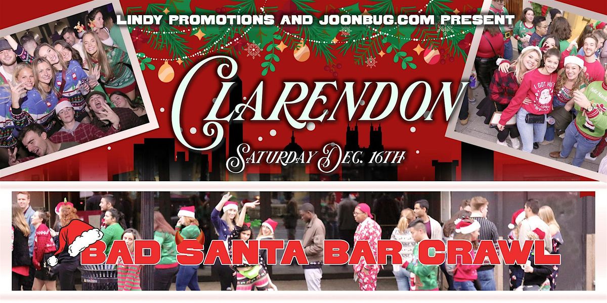 Bad Santa Bar Crawl - Clarendon