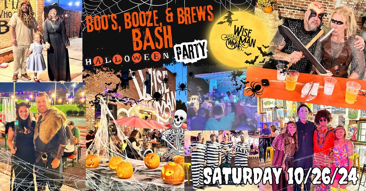 Boo's, Booze, and Brews Halloween Bash