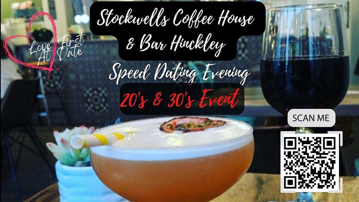 20's & 30's  Speed Dating Evening in Hinckley Leicestershire