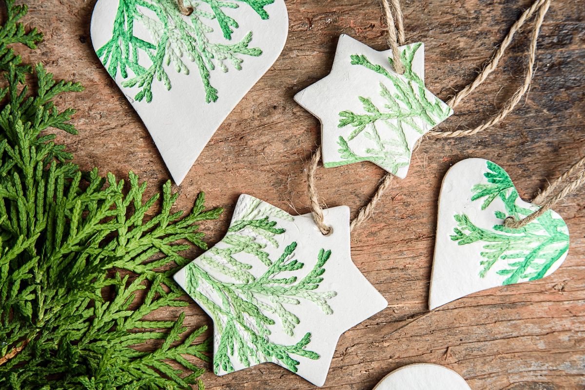 Botanical Clay Christmas Gift Making