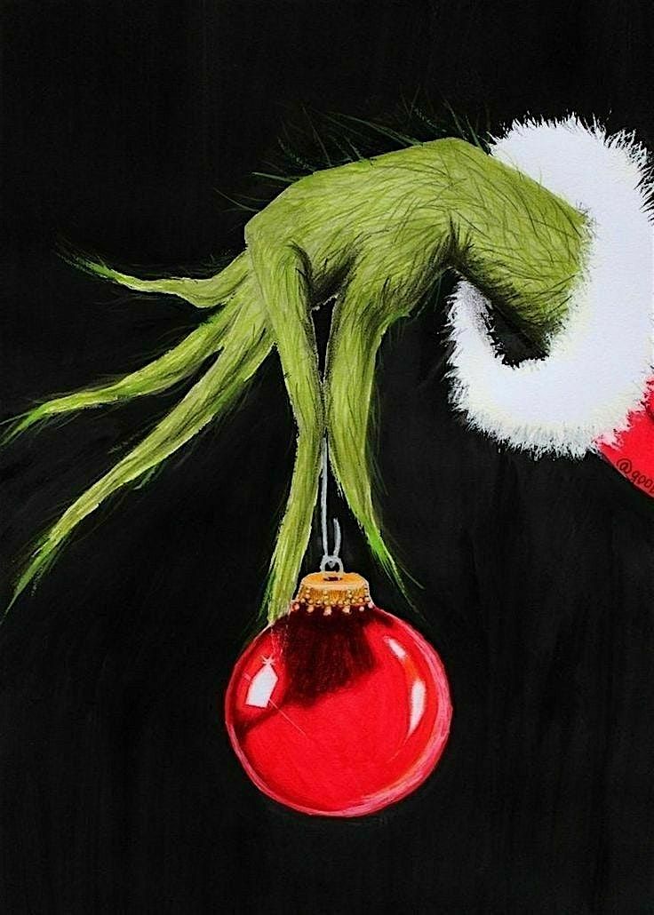 Grinch Paint and Sip