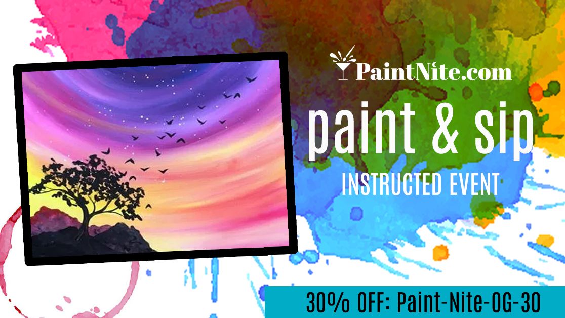Paint & Sip - Instructed Event