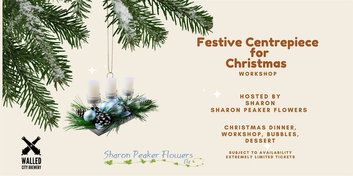 Festive Centrepiece with Sharon Peaker