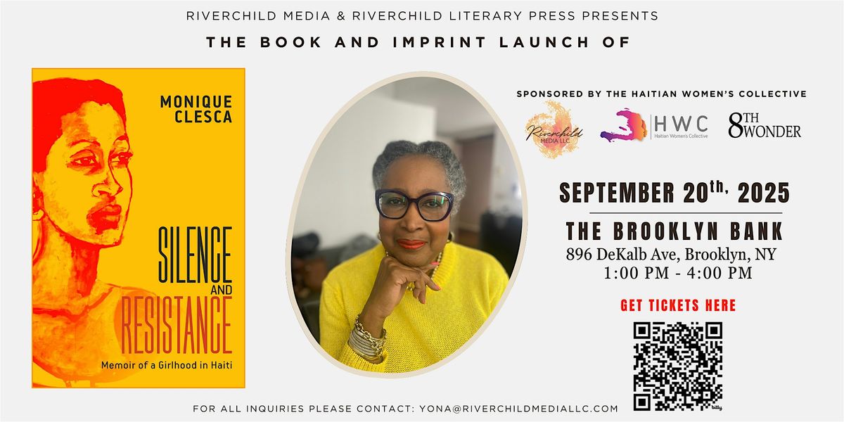 Book Launch: Silence and Resistance: Memoir of a Girlhood in Haiti