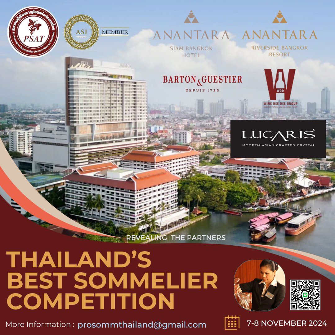 Thailand\u2019s Best Sommelier Competition 2024 