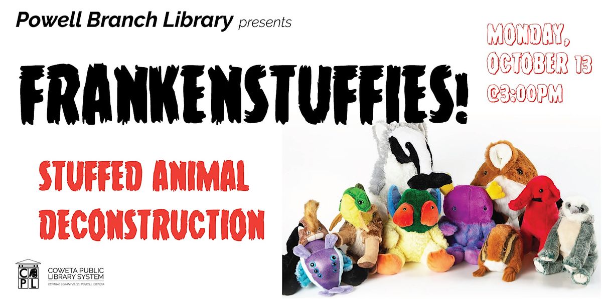 Frankenstuffies! Tween\/Teen Stuffed Animal Deconstruction