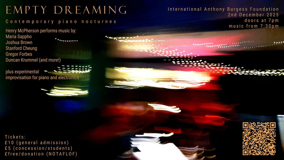 Empty Dreaming: Contemporary Piano Nocturnes