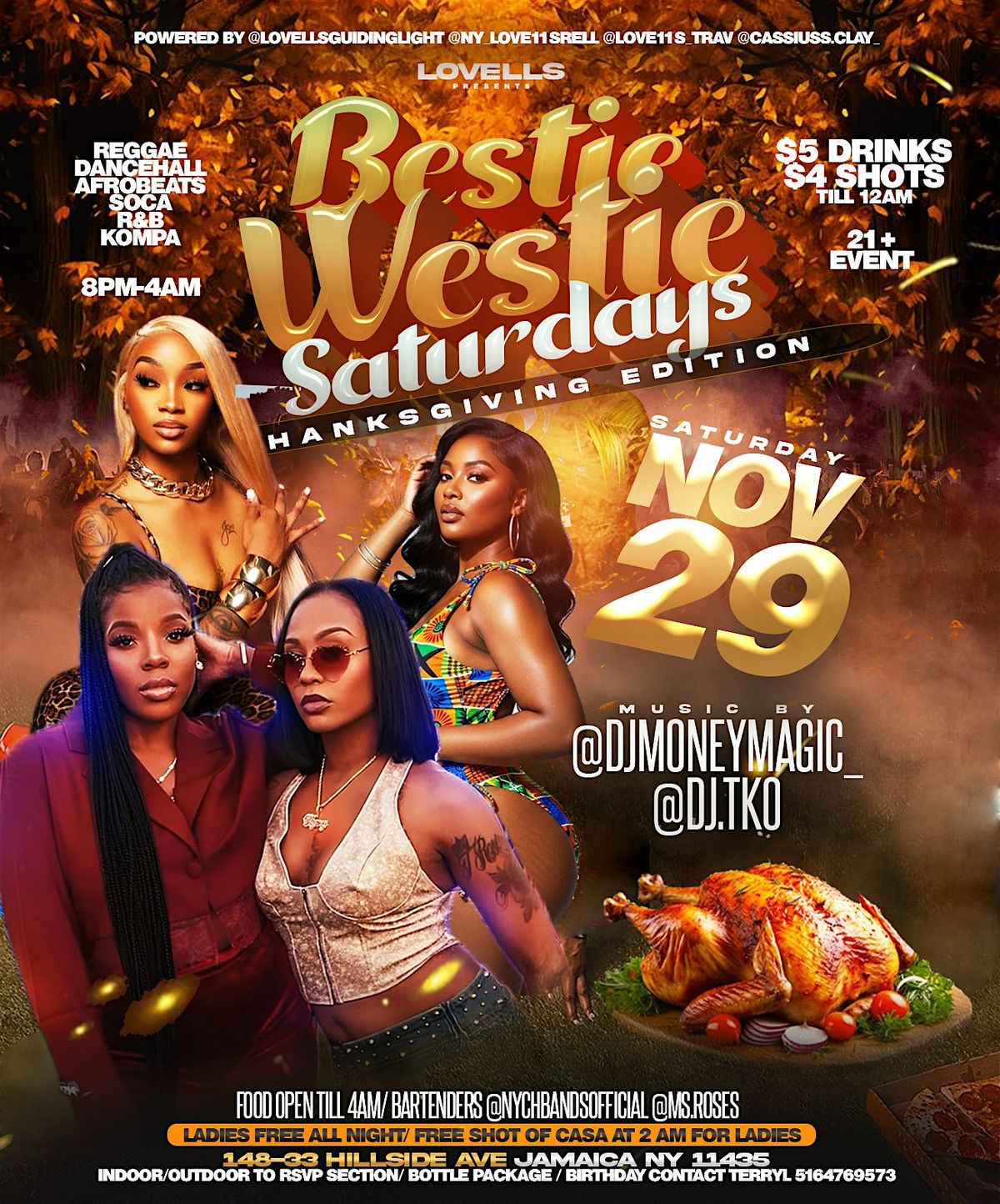 BESTIE WESTIE SATURDAY