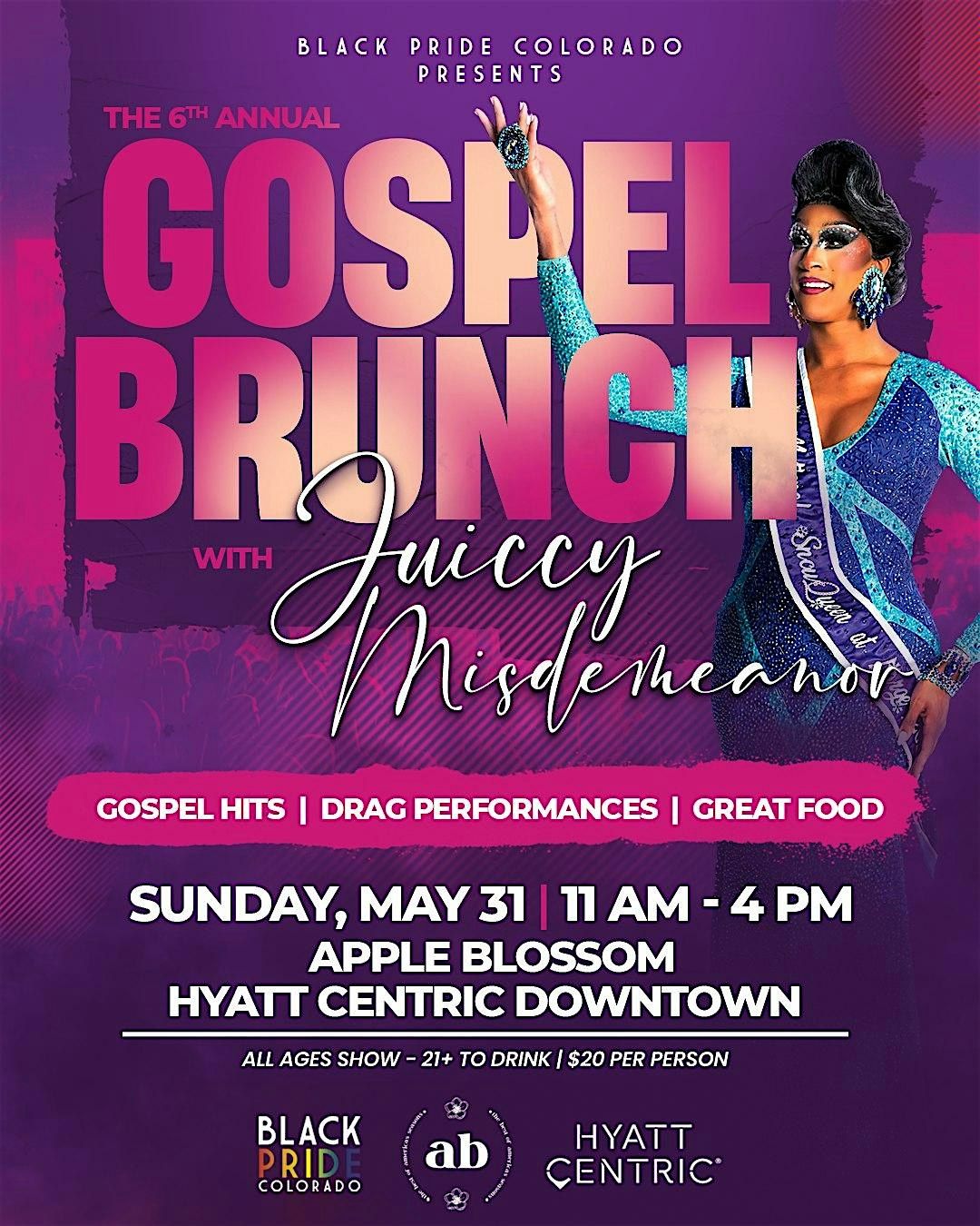 Gospel Brunch w\/ Juiccy Misdemeanor 2026