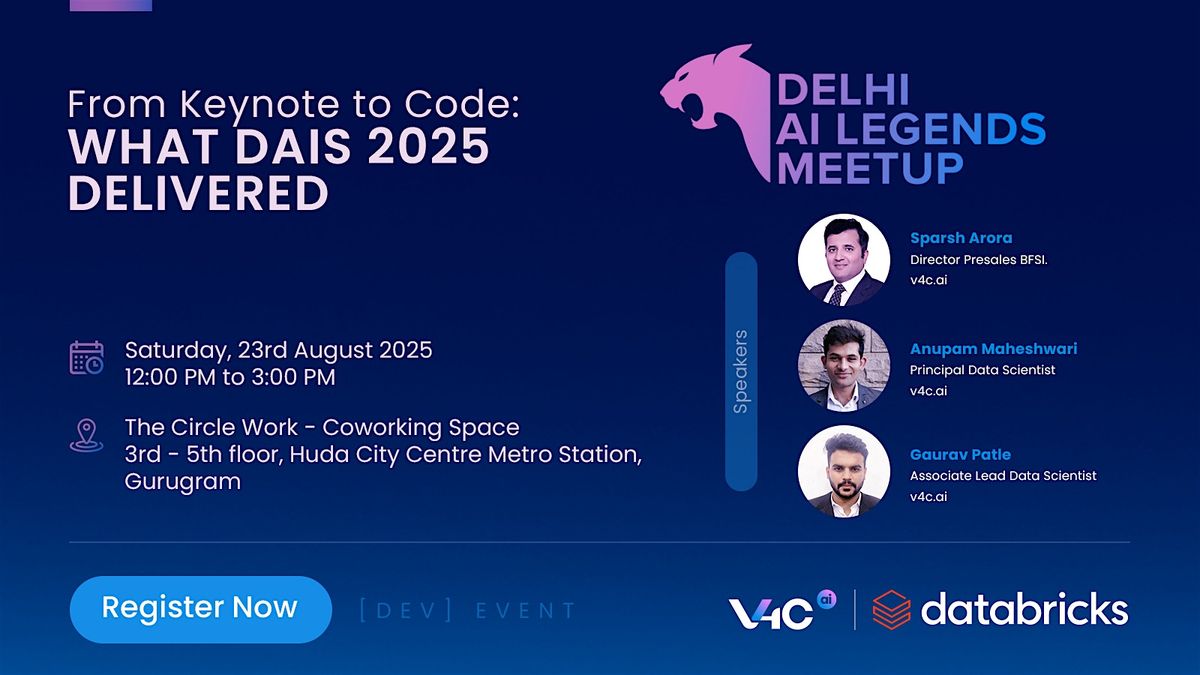Delhi AI Legends Meetup