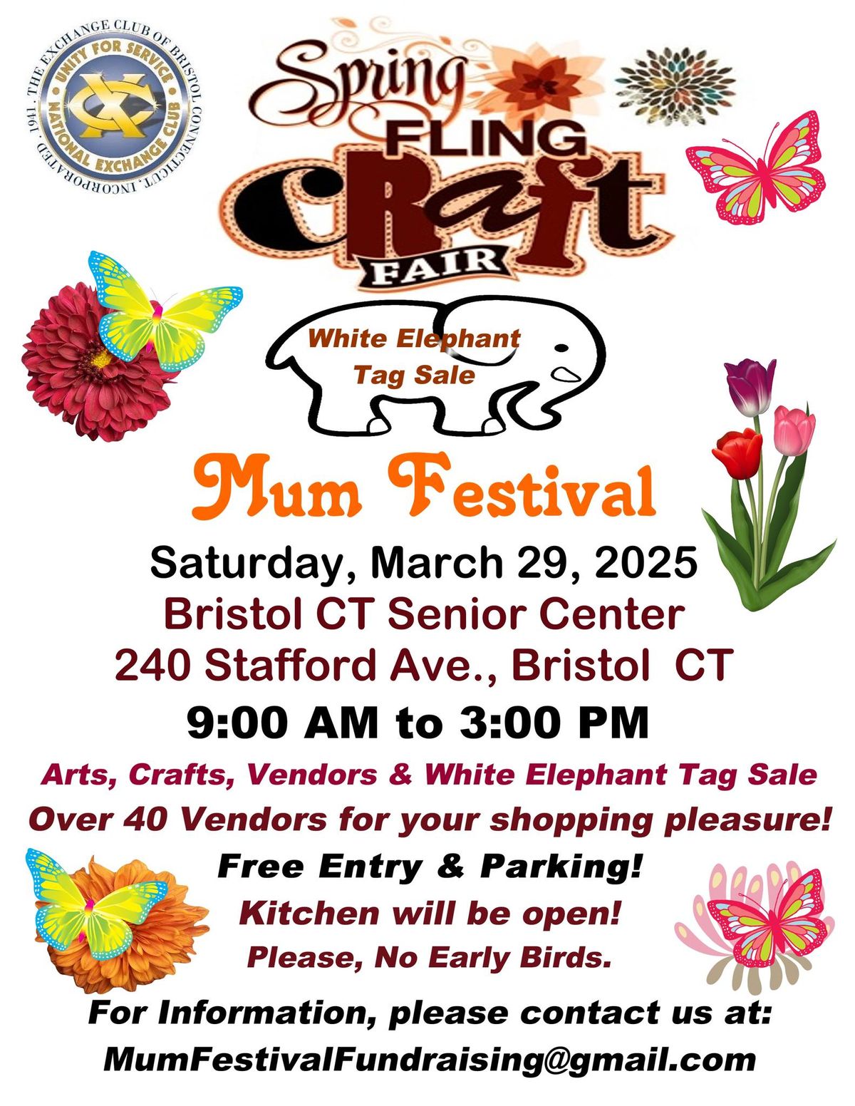 Spring Fling Arts & Craft Fair!! 