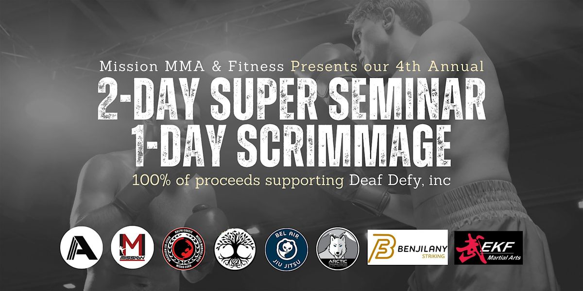 3 Day Scrimmage Fundraiser: Kickboxing and BJJ