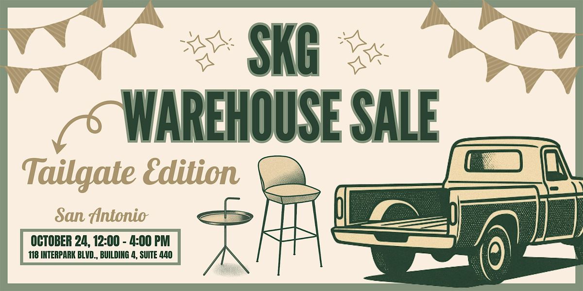 SKG Warehouse Sale San Antonio