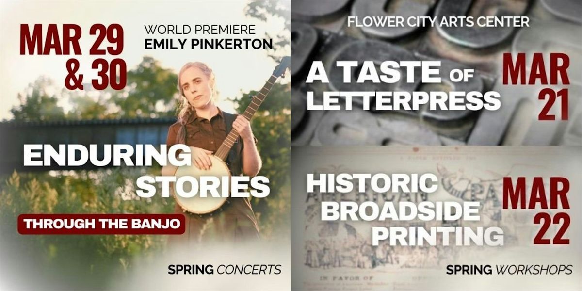 Rochester "Enduring Stories" Concert & Workshops