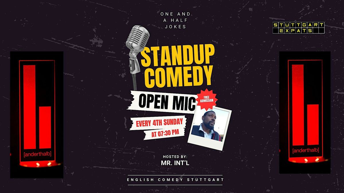 One-And-A-Half Jokes (English Comedy Open Mic)