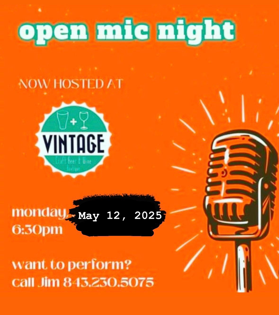 Open Mic Night \ud83c\udfa4 