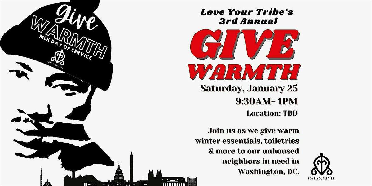 GIVE WARMTH DC: 3rd Annual MLK Day of Service