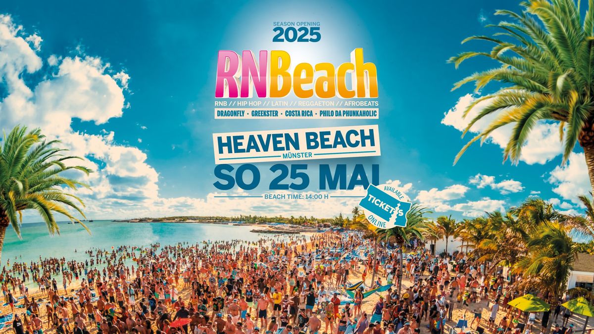 RNBeach Open Air - Season Opening 2025 \u2022 So. 25.05  \u2718 M\u00fcnster