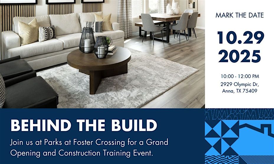 Grand Opening & Construction Training Event with Meritage Homes