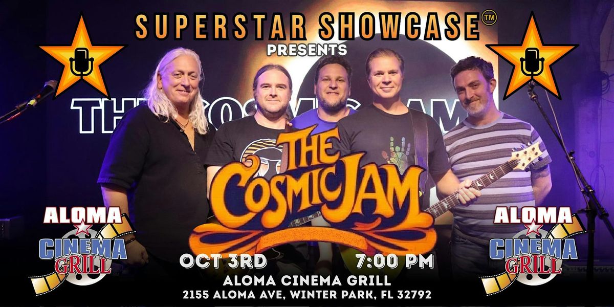 Grateful Dead Movie with The Cosmic Jam Band at Aloma Cinema Grill!