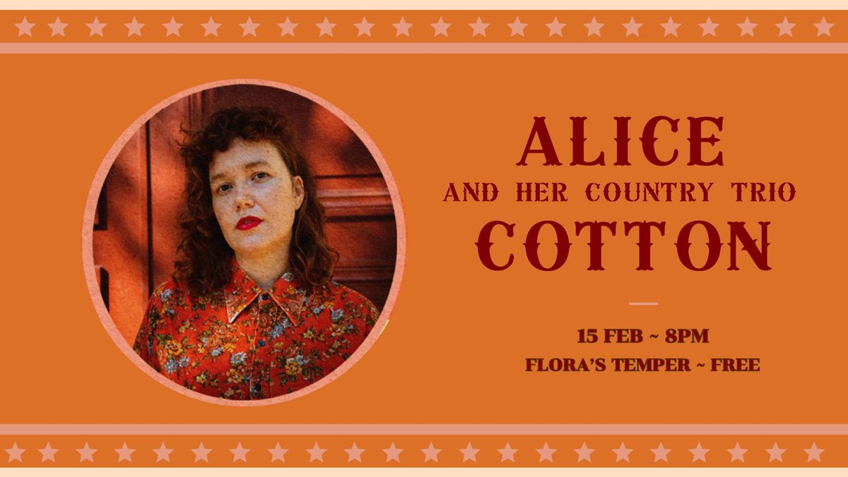 Alice Cotton ~ Country Trio