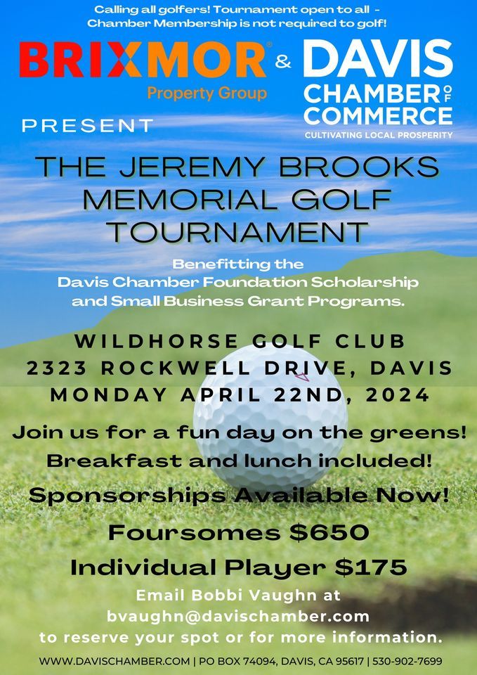 Jeremy Brooks Memorial Golf Tournament