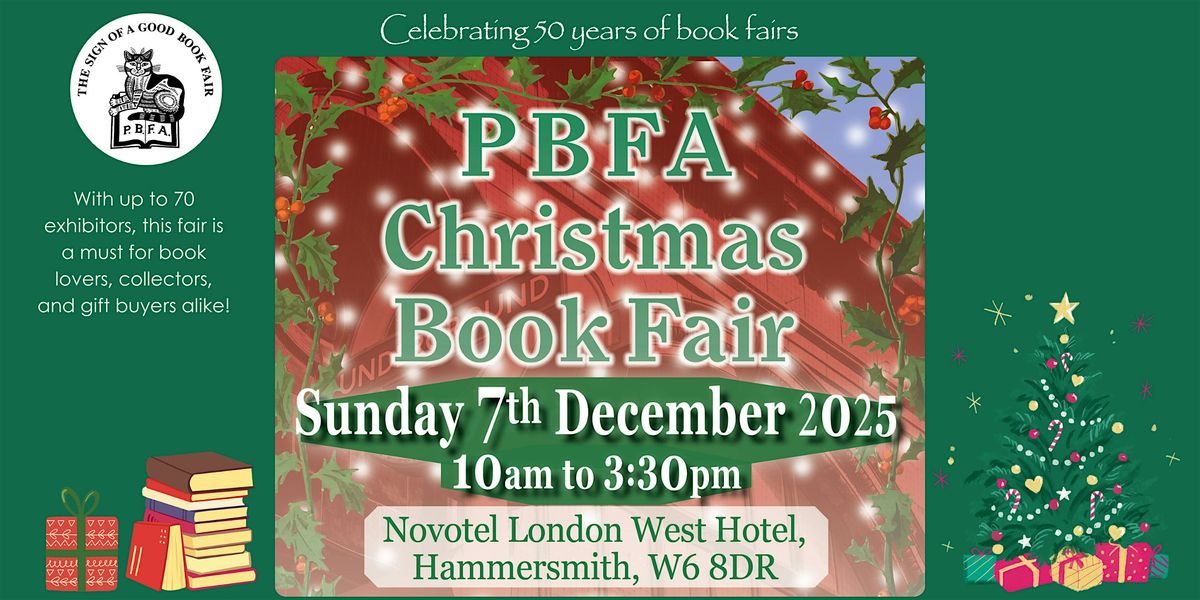 PBFA London Christmas Book Fair