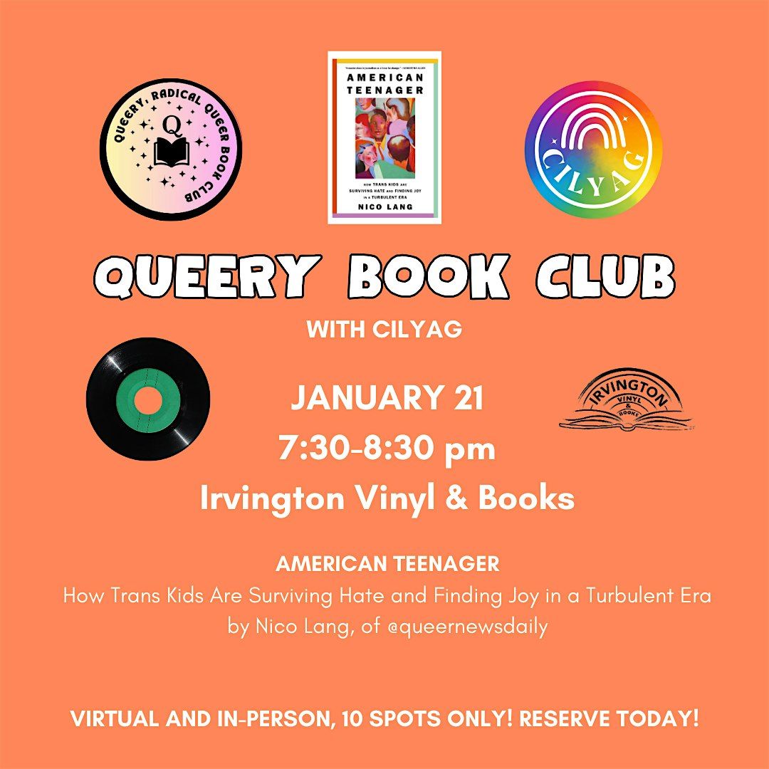 January Queery Book Club with CILYAG