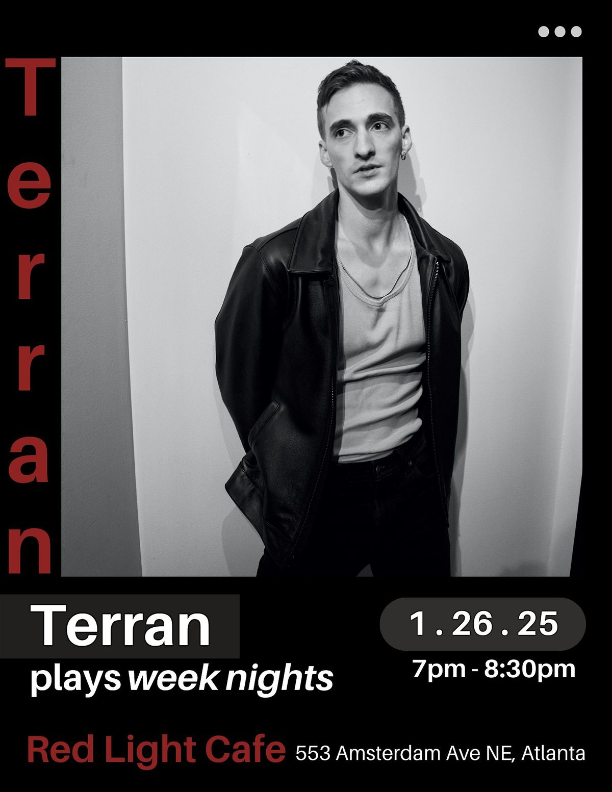 Terran Plays "week nights", Indie Soul & RnB