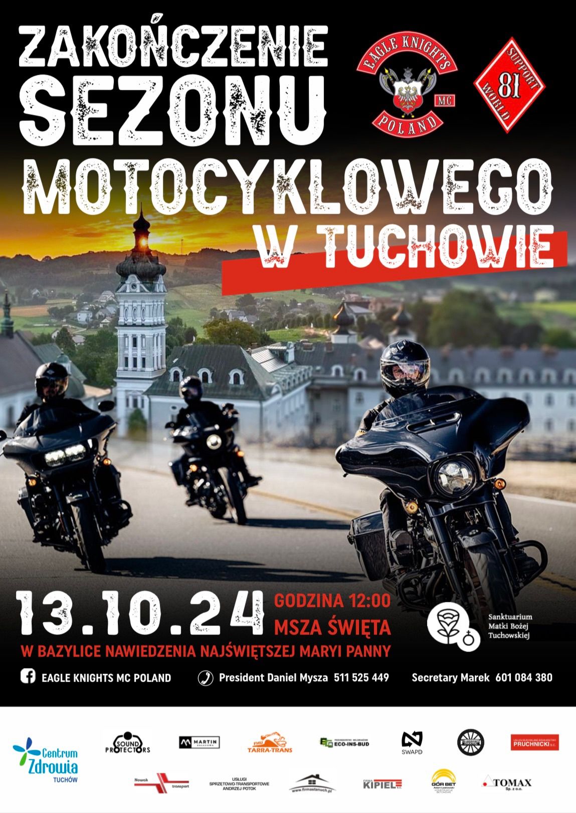 Zako\u0144czenie Sezonu Motocyklowego w Tuchowie 