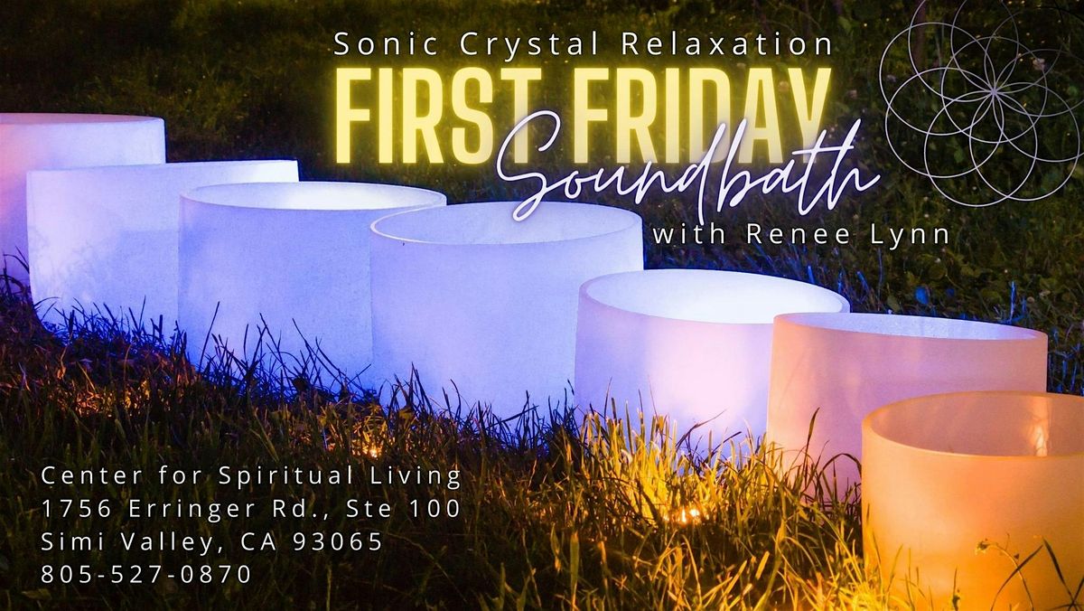 Copy of Donation Based Sound Bath First Friday- April 4-w\/ Renee Lynn-