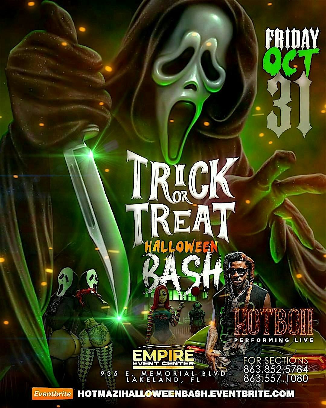 Hot Mazi Halloween Bash