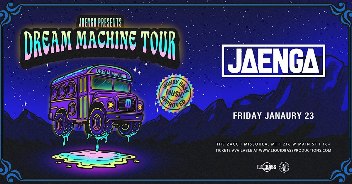 JAENGA: Dream Machine Tour at The ZACC