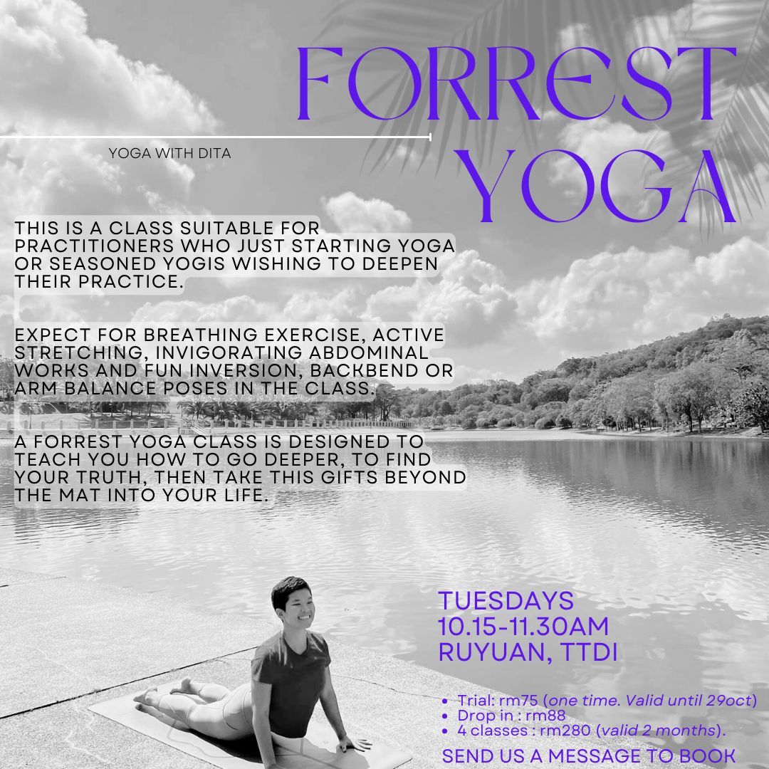 Forrest Yoga with Dita (Every Tuesday)