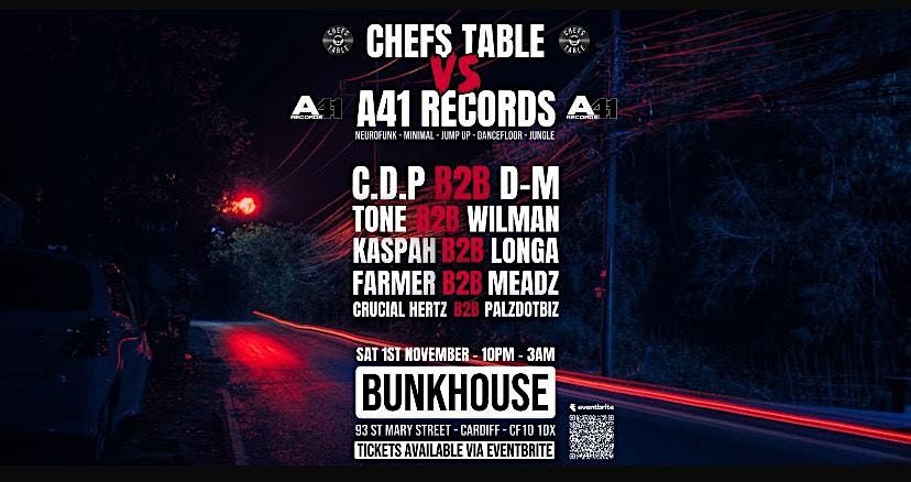 Chef's Table vs A41 Records