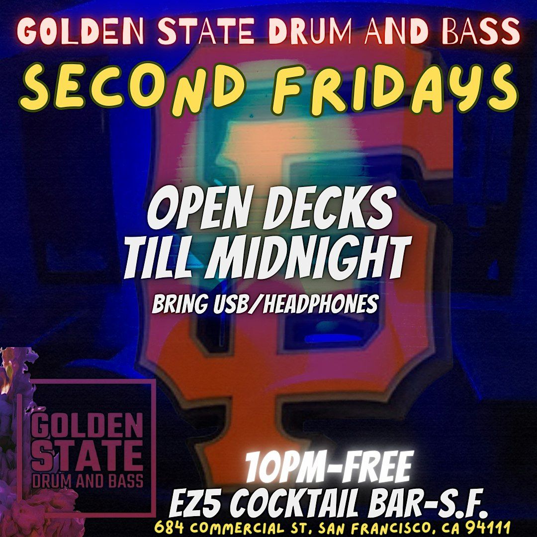 Golden State Drum & Bass [Second Fridays]