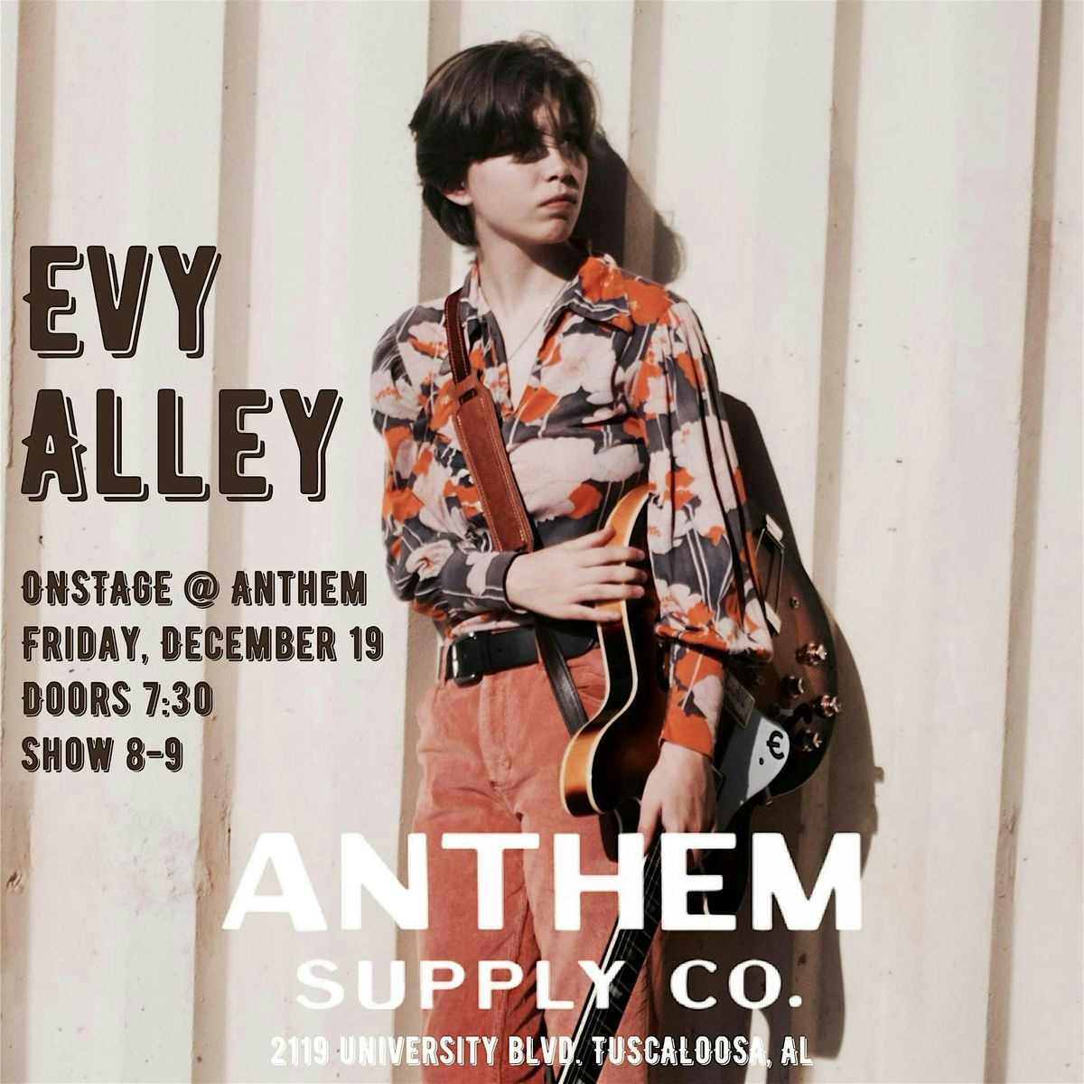 Evy Alley Onstage @ Anthem